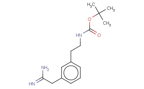 2-[3-(2-N-BOC-AMINO-ETHYL)-PHENYL]-ACETAMIDINE